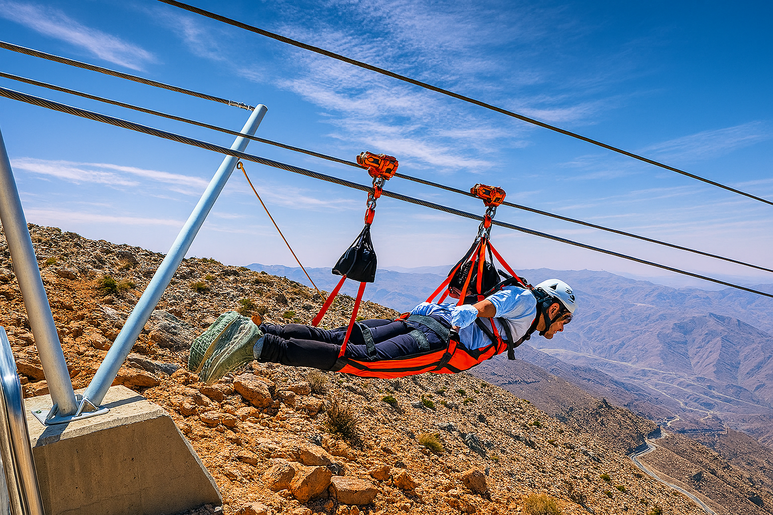 Jebel Jais Zipline (World-class)